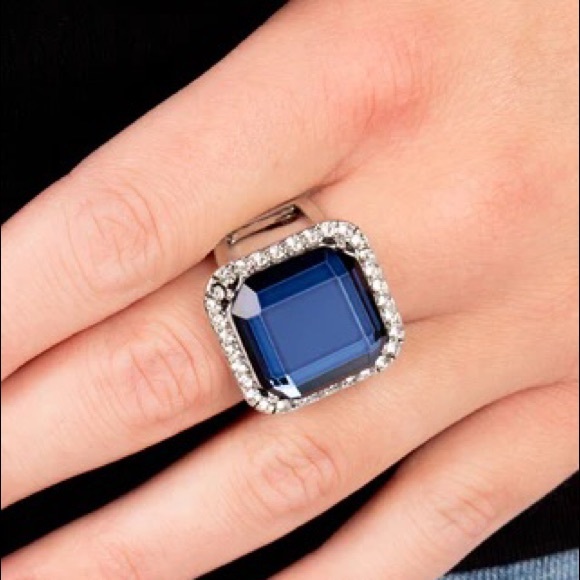 Slow Burn - blue - Paparazzi ring